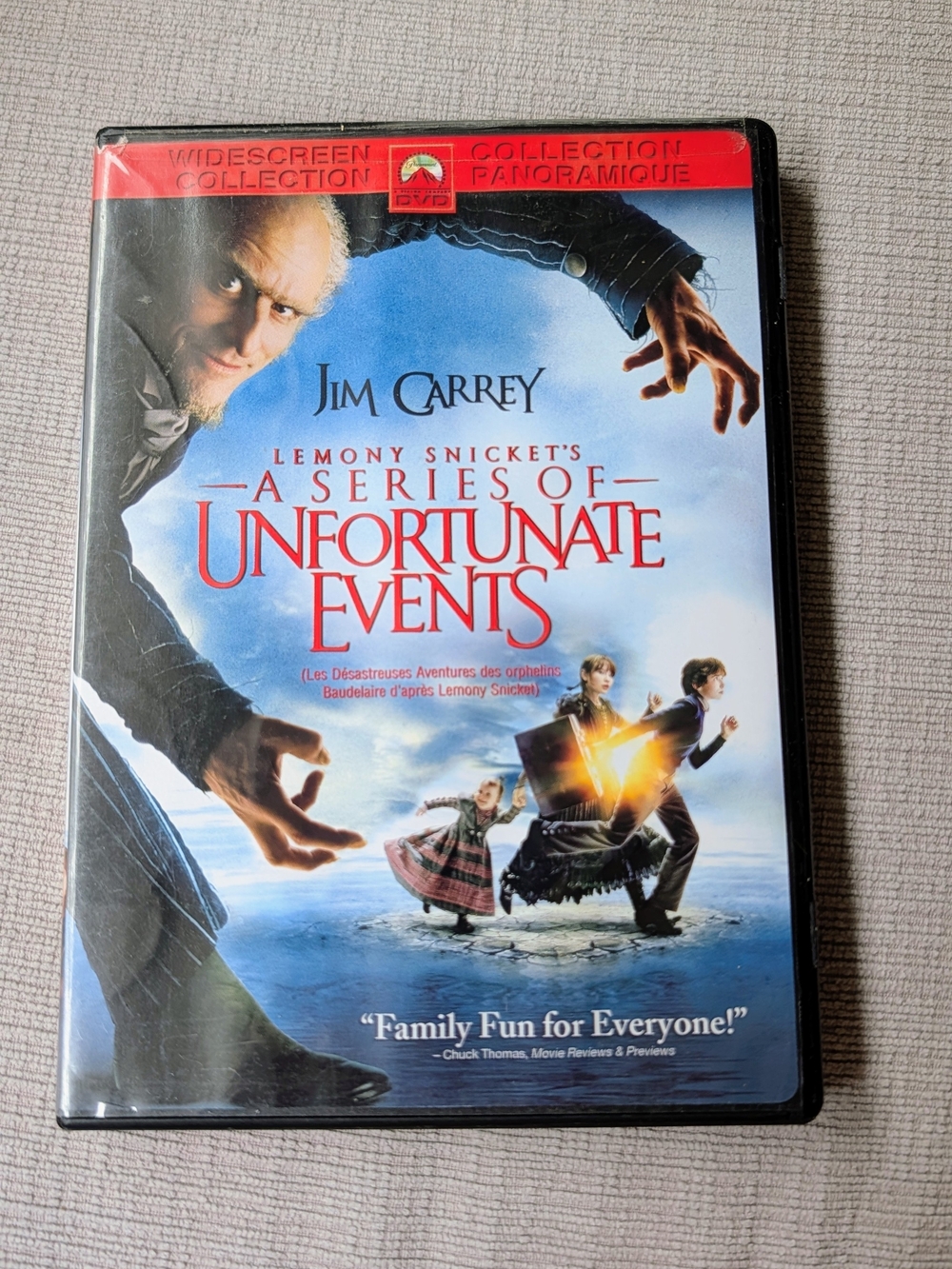 Lemony Snicket's A Series of Unfortunate Events DVD Movie